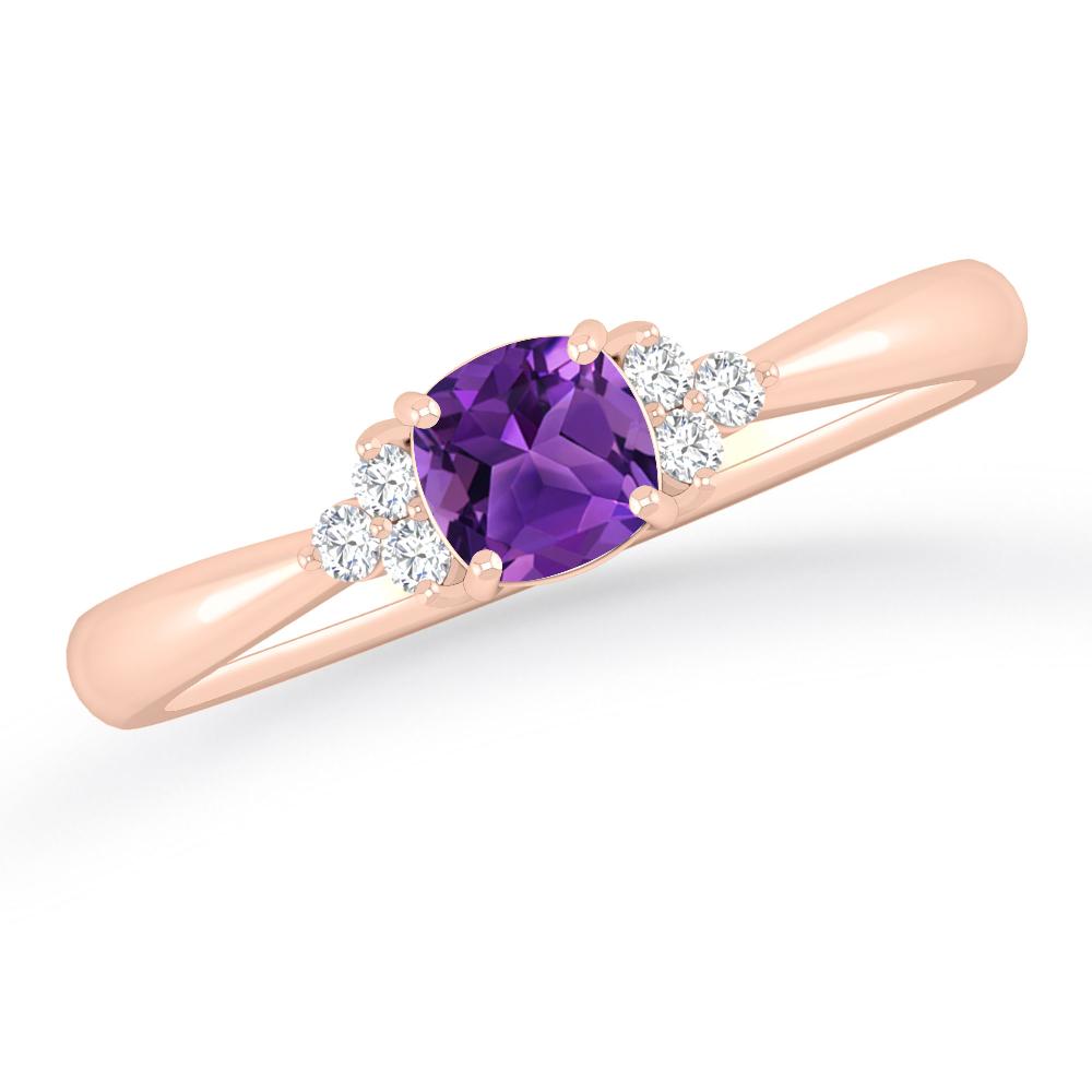 Rose Gold - Amethyst