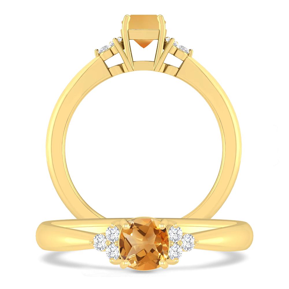 Yellow Gold - Citrine