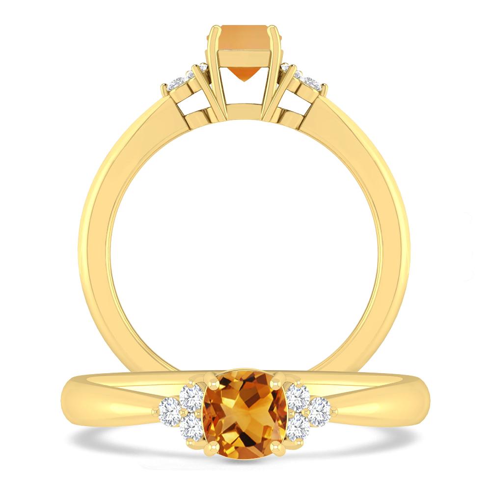 Yellow Gold - Citrine