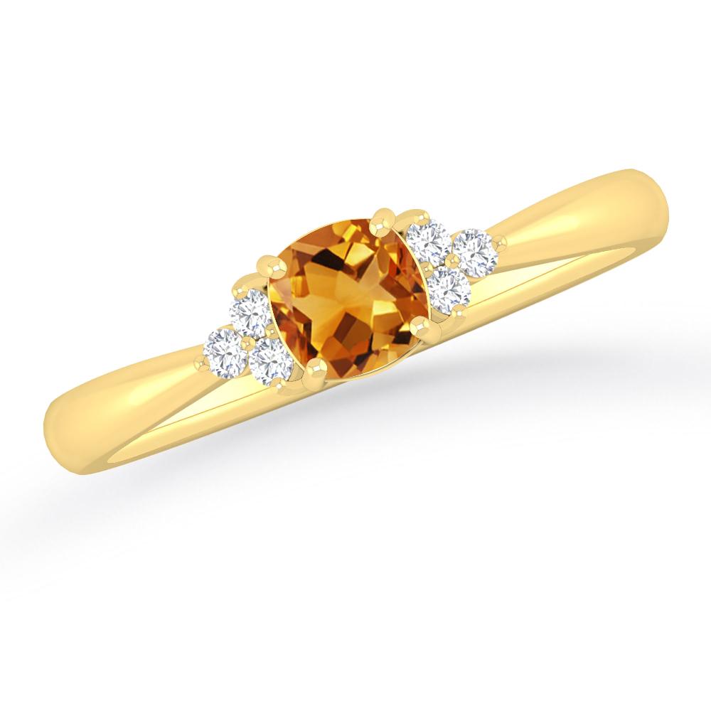 Yellow Gold - Citrine