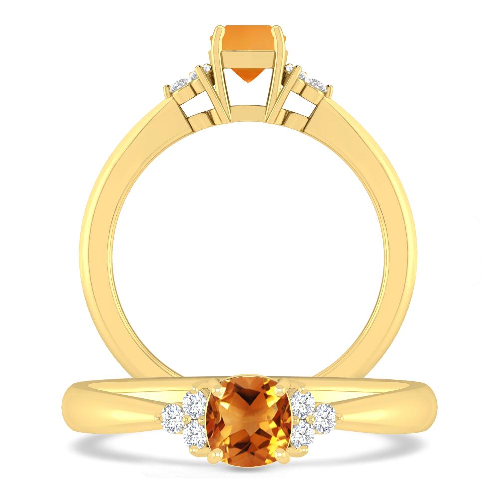 Yellow Gold - Citrine