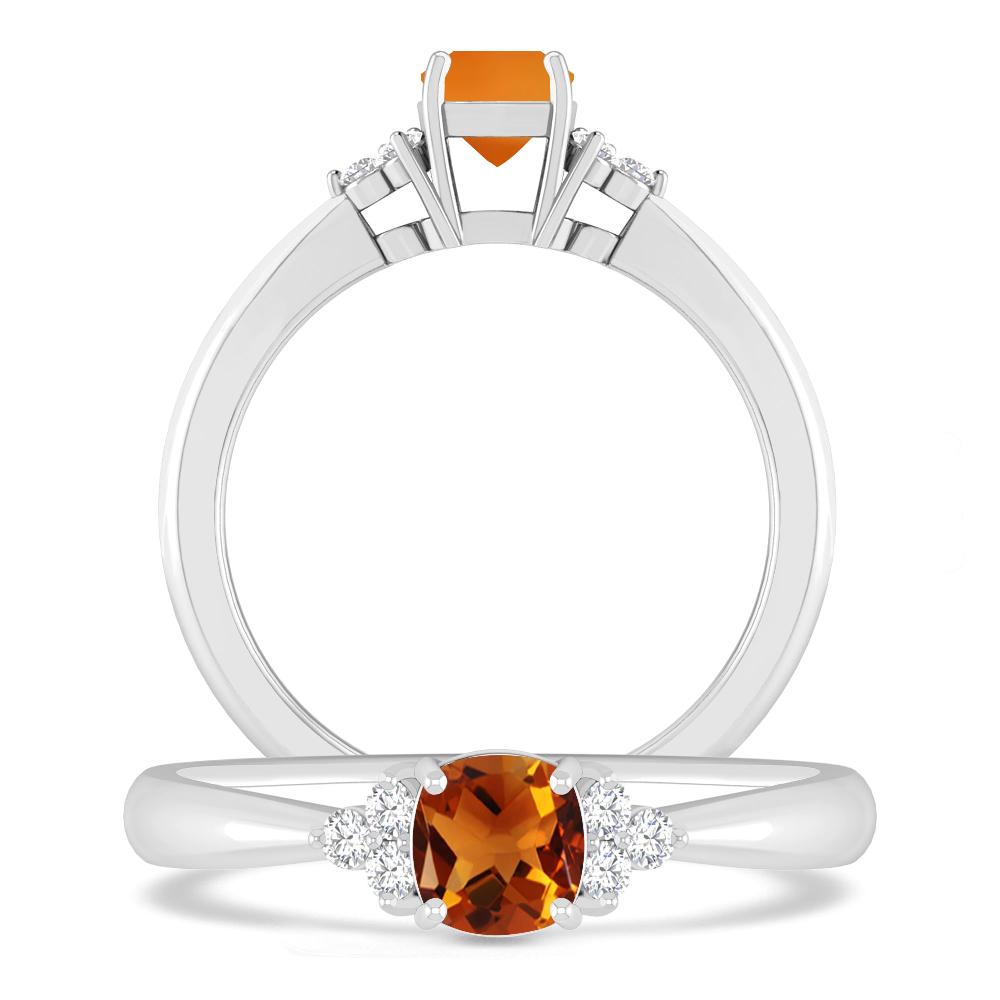 White Gold - Citrine