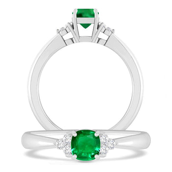 White Gold - Emerald