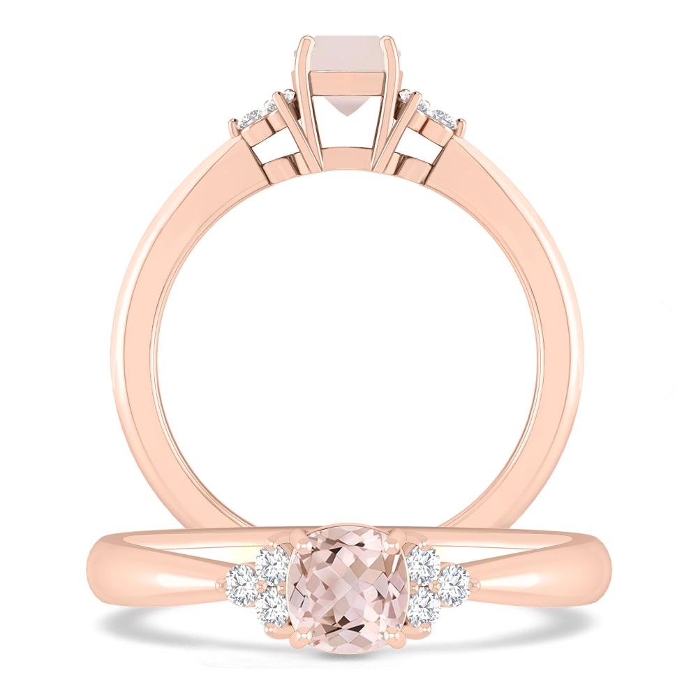 Rose Gold - Morganite