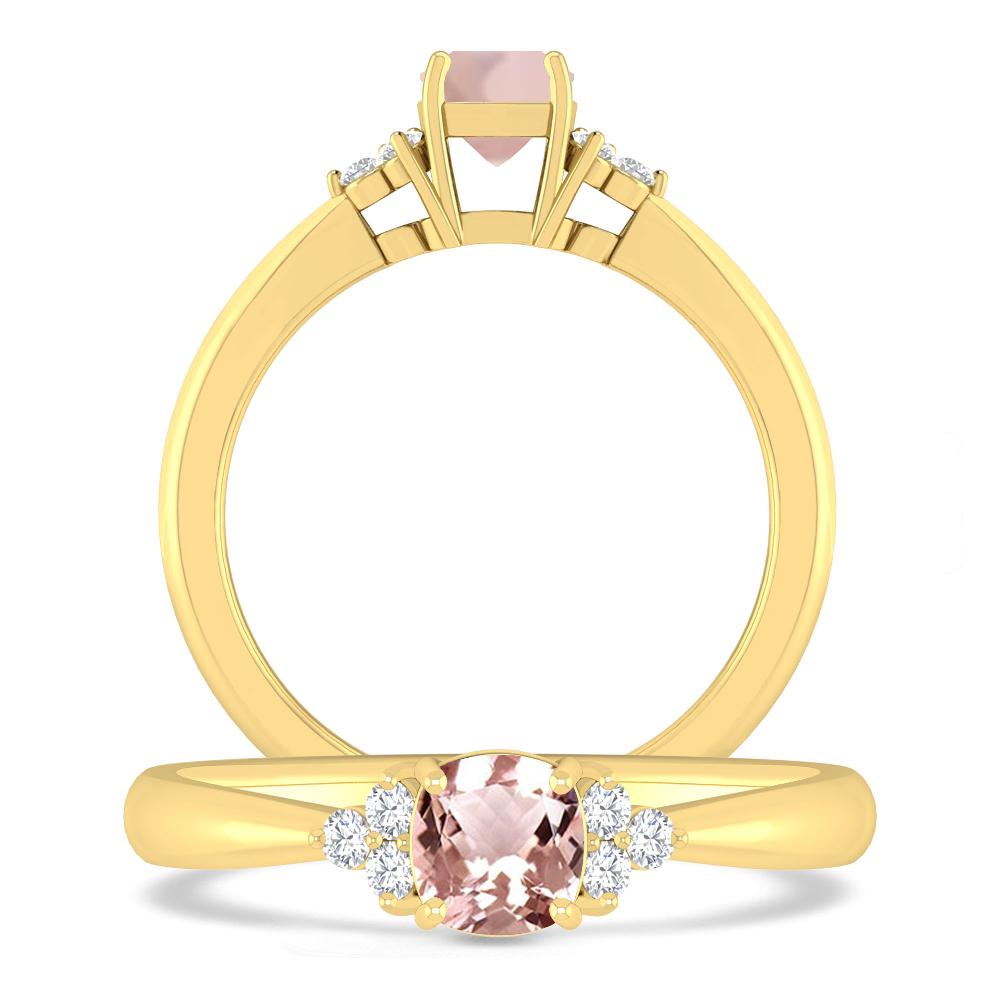 Yellow Gold - Morganite