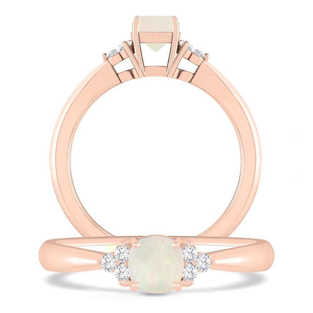 Rose Gold - Opal