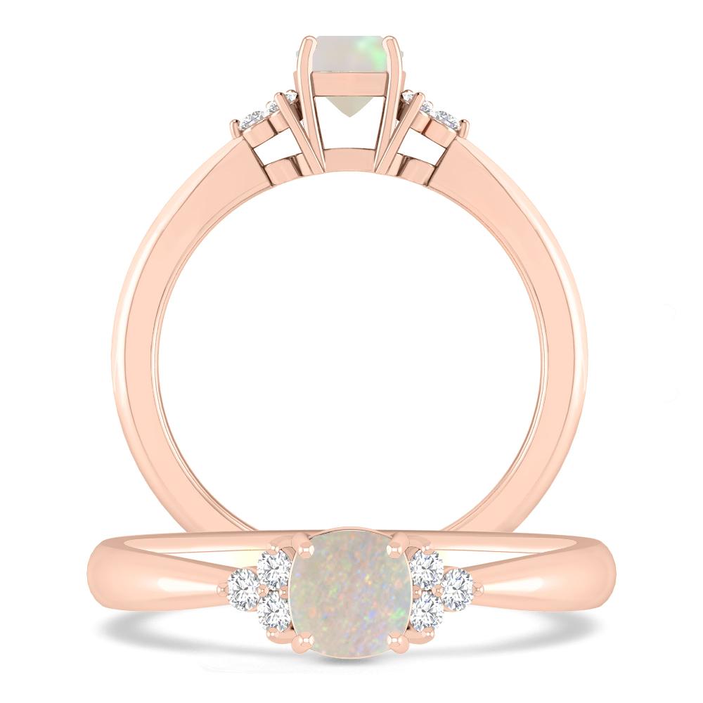 Rose Gold - Opal