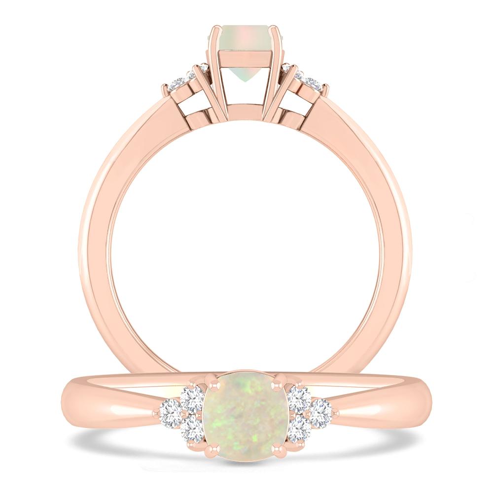 Rose Gold - Opal