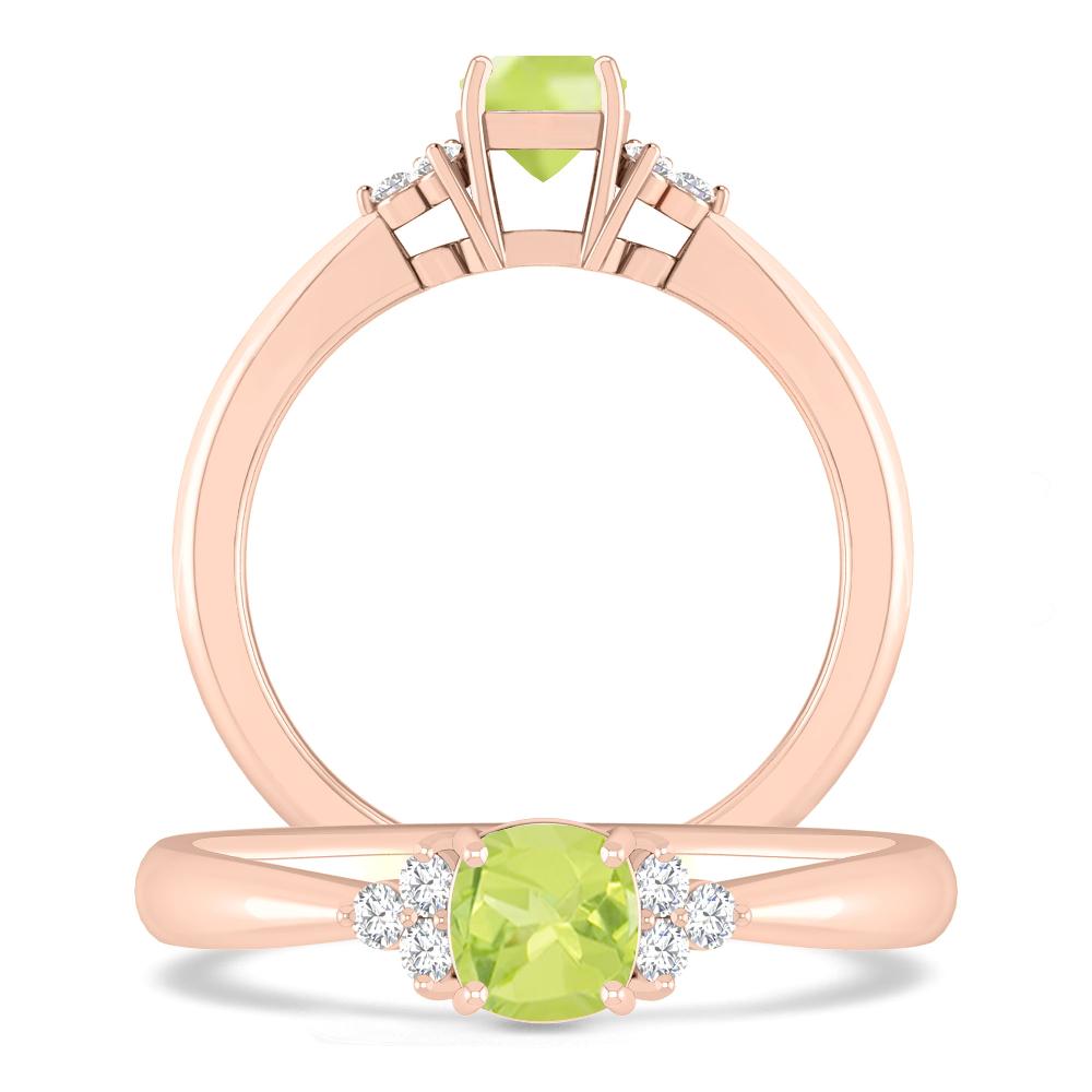 Rose Gold - Peridot