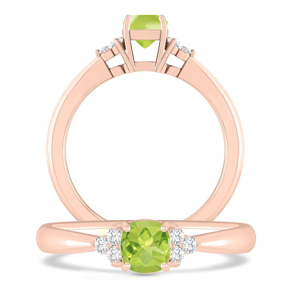 Rose Gold - Peridot