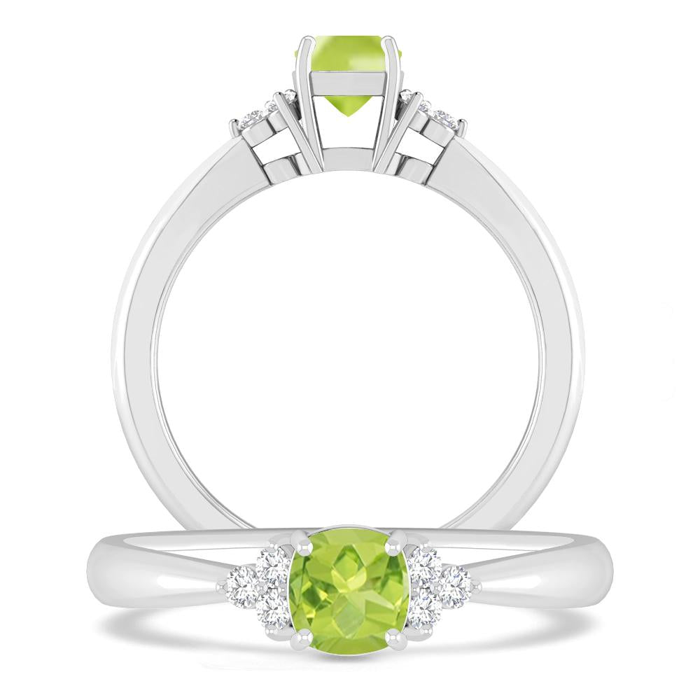 White Gold - Peridot