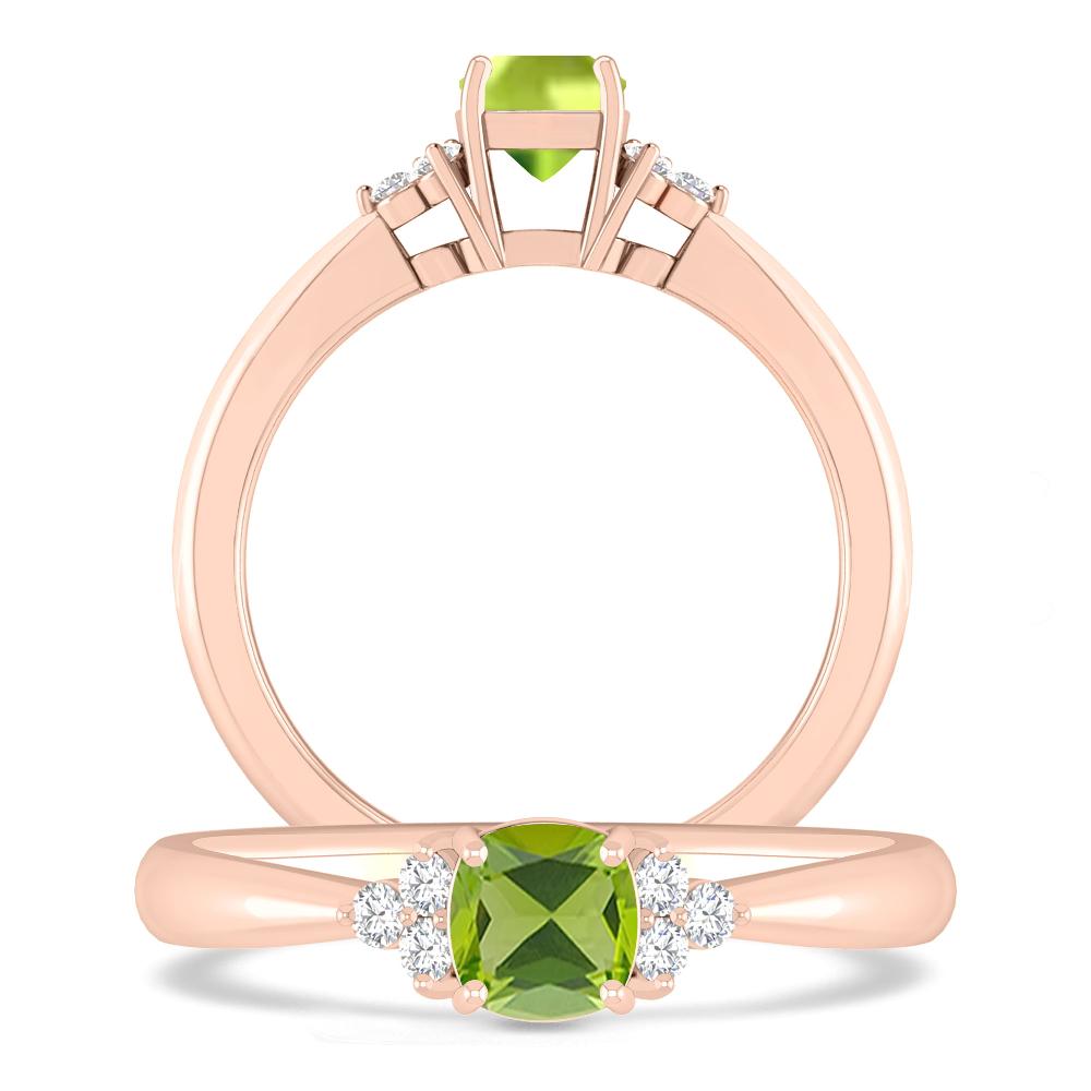 Rose Gold - Peridot