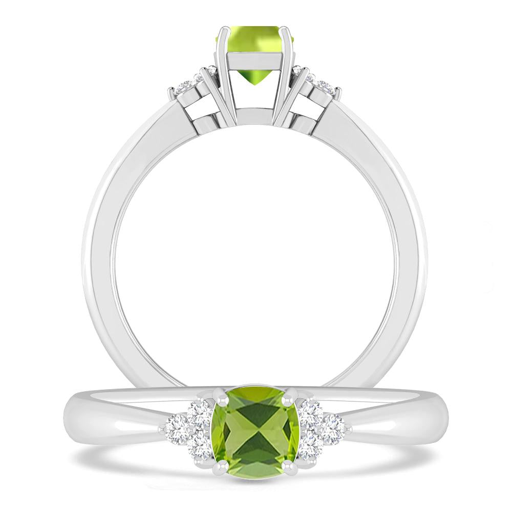 White Gold - Peridot