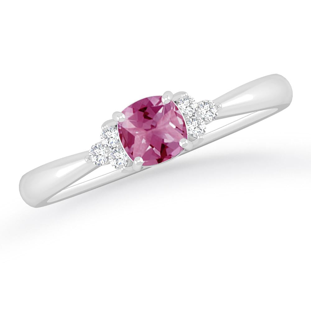 White Gold - Pink Tourmaline