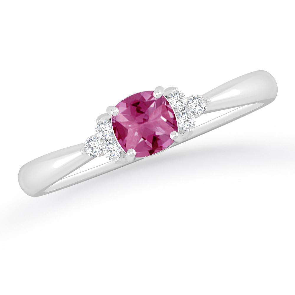 White Gold - Pink Tourmaline