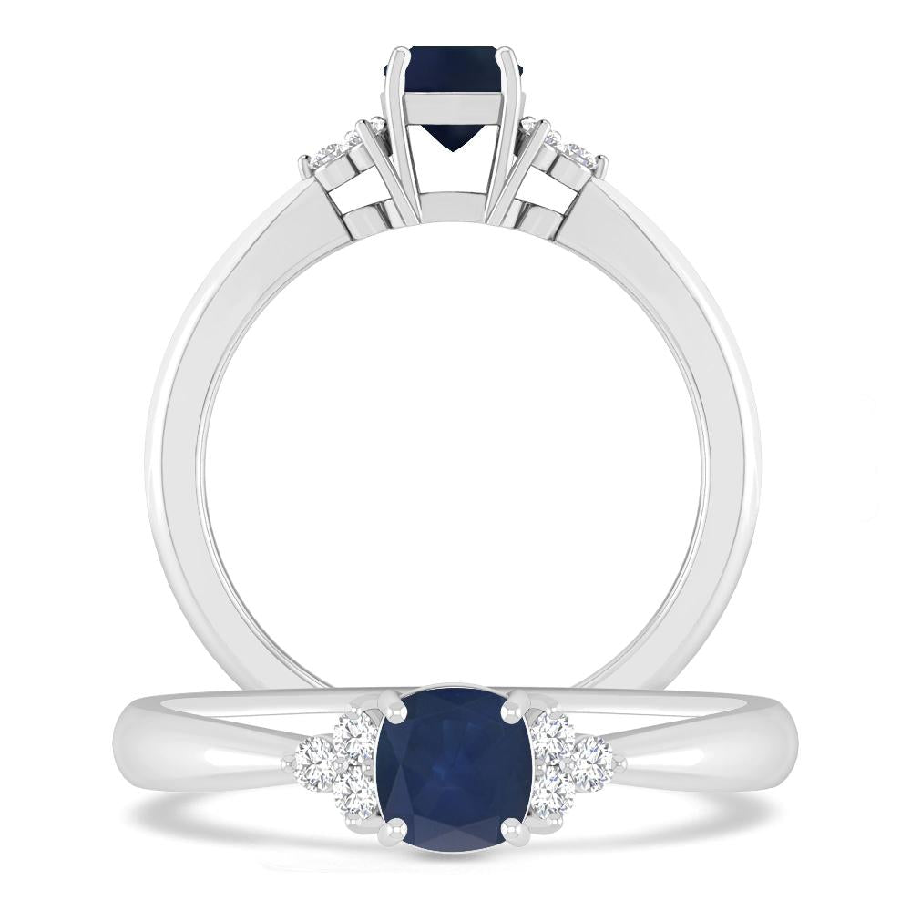 White Gold - Sapphire