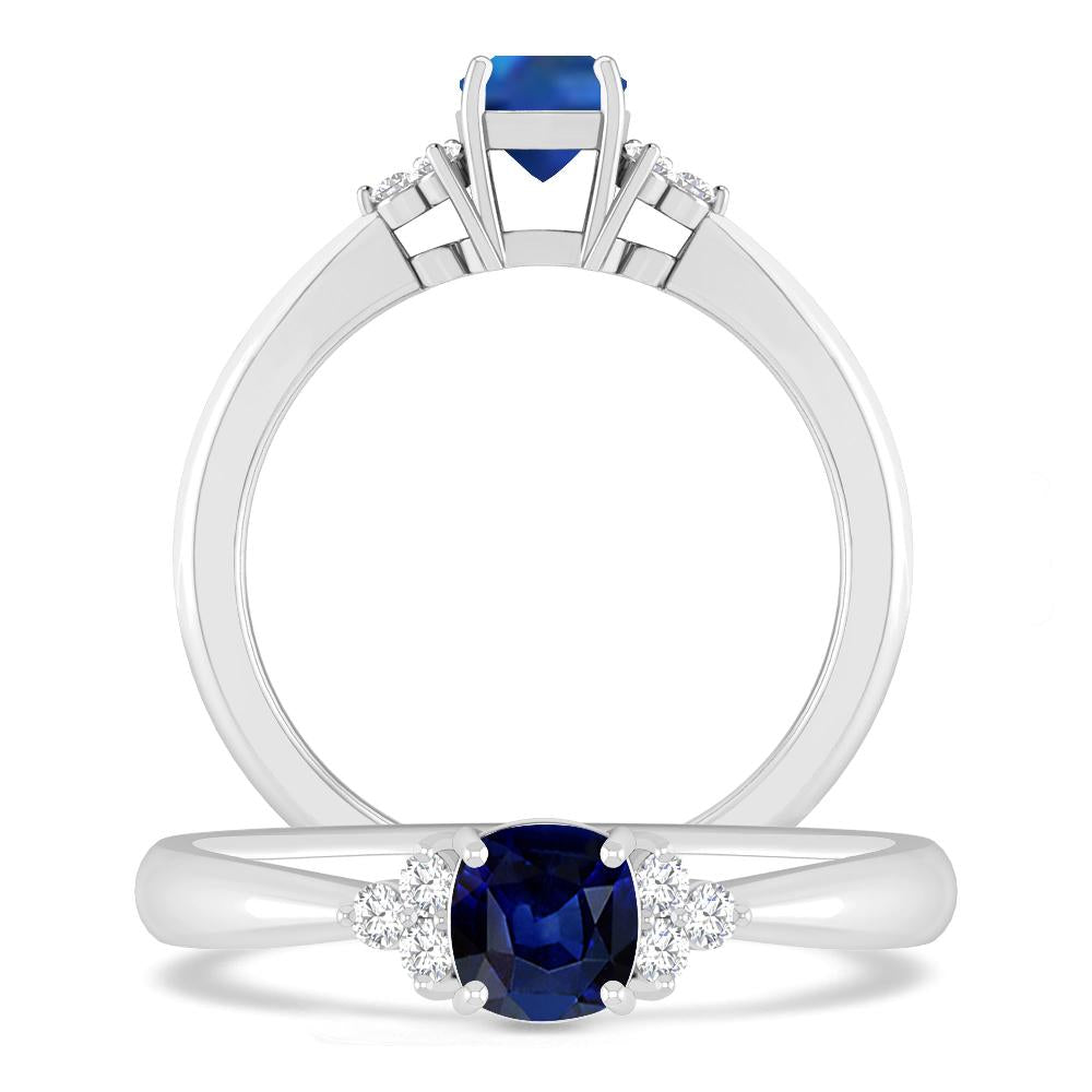 White Gold - Sapphire