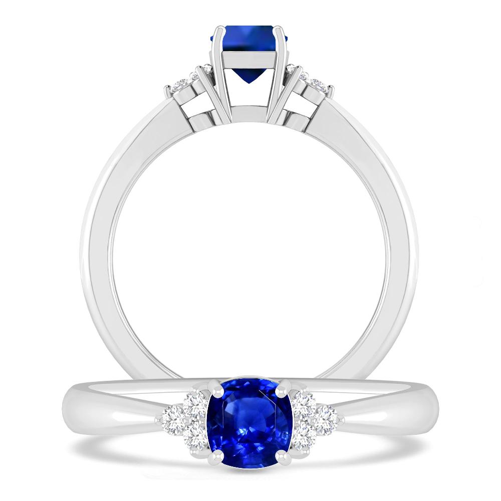 White Gold - Sapphire