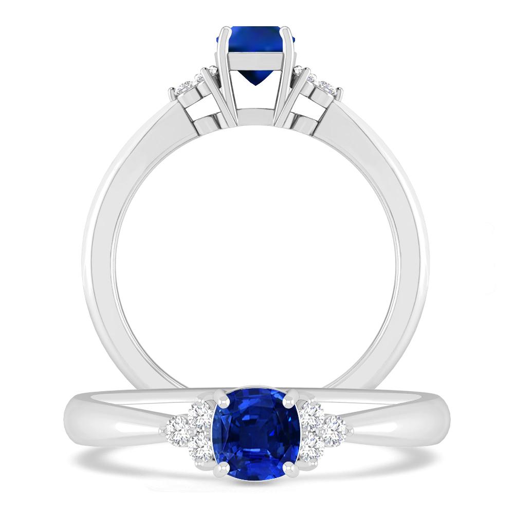 White Gold - Sapphire