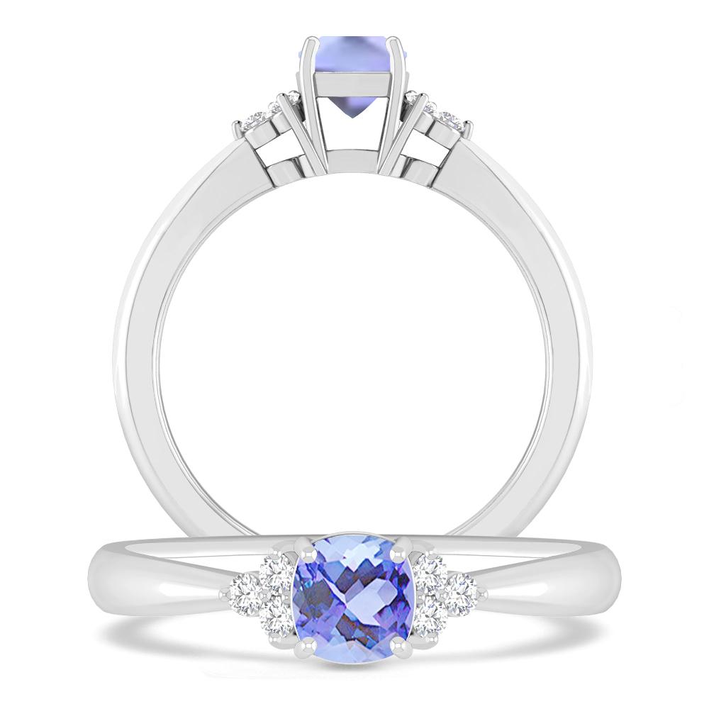 White Gold - Tanzanite