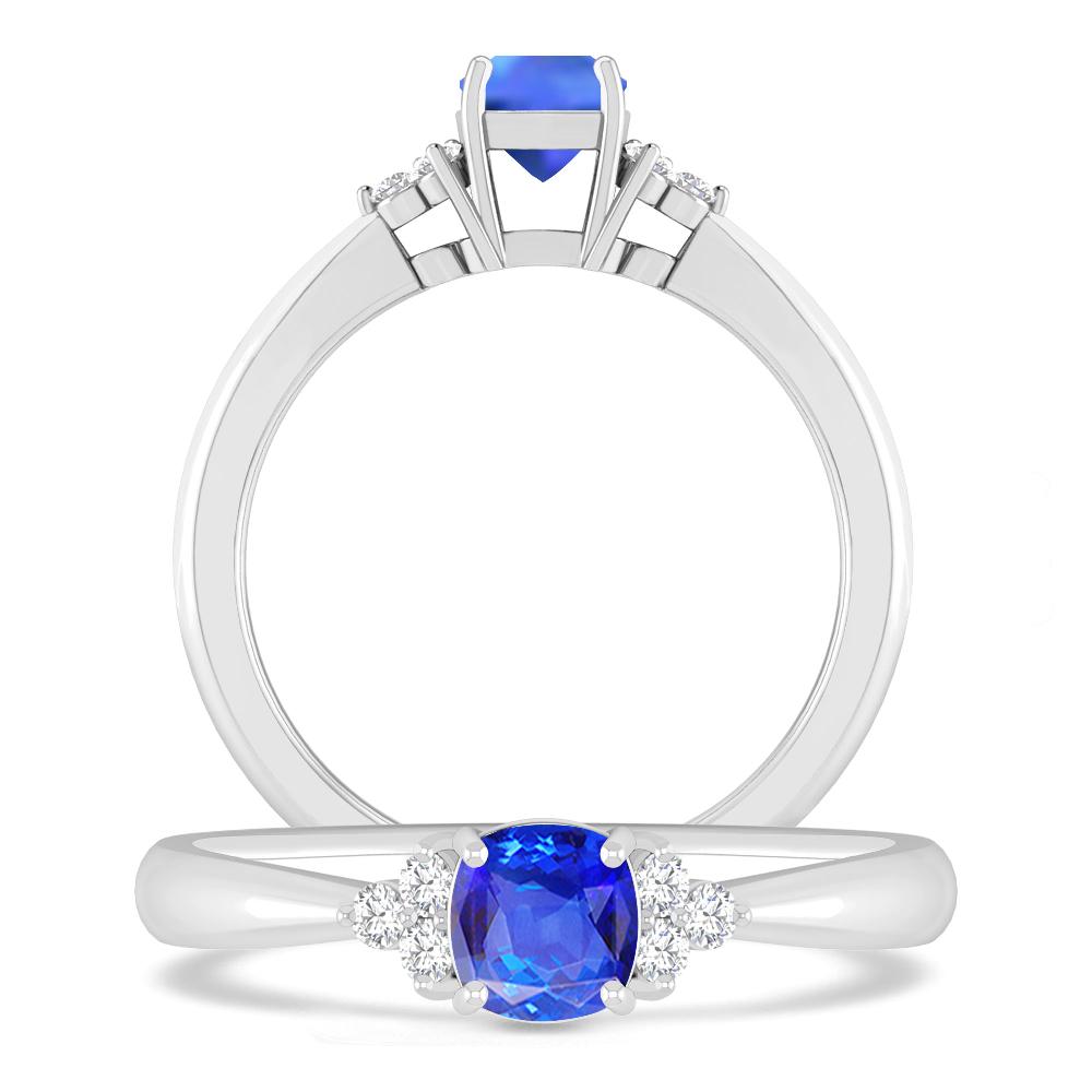 White Gold - Tanzanite