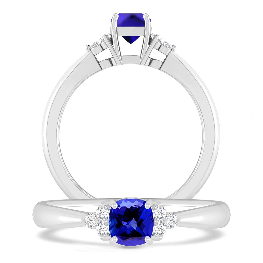 White Gold - Tanzanite