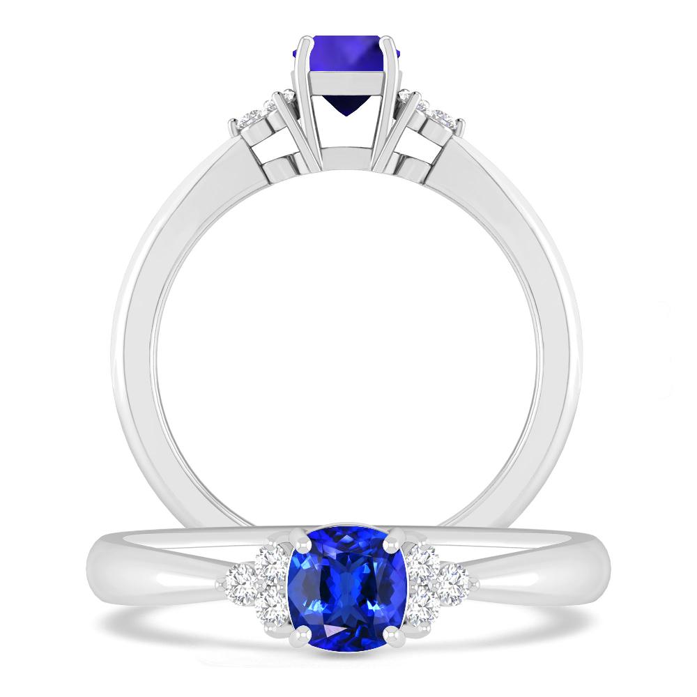 White Gold - Tanzanite