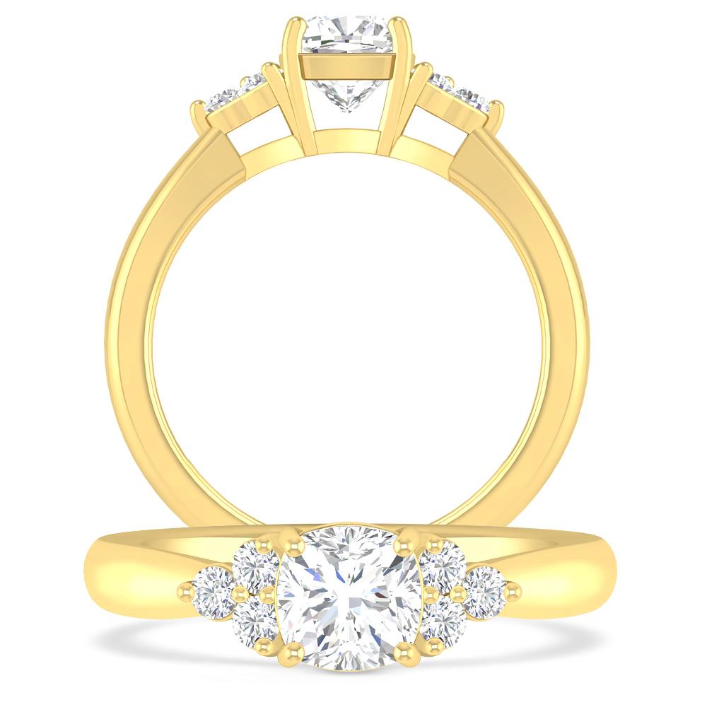 Yellow Gold - Diamond