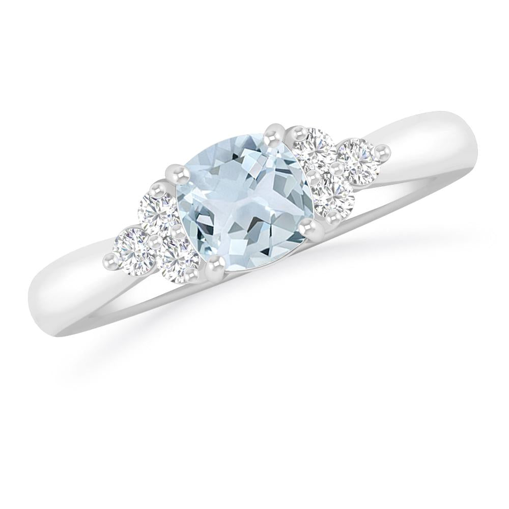 White Gold - Aquamarine