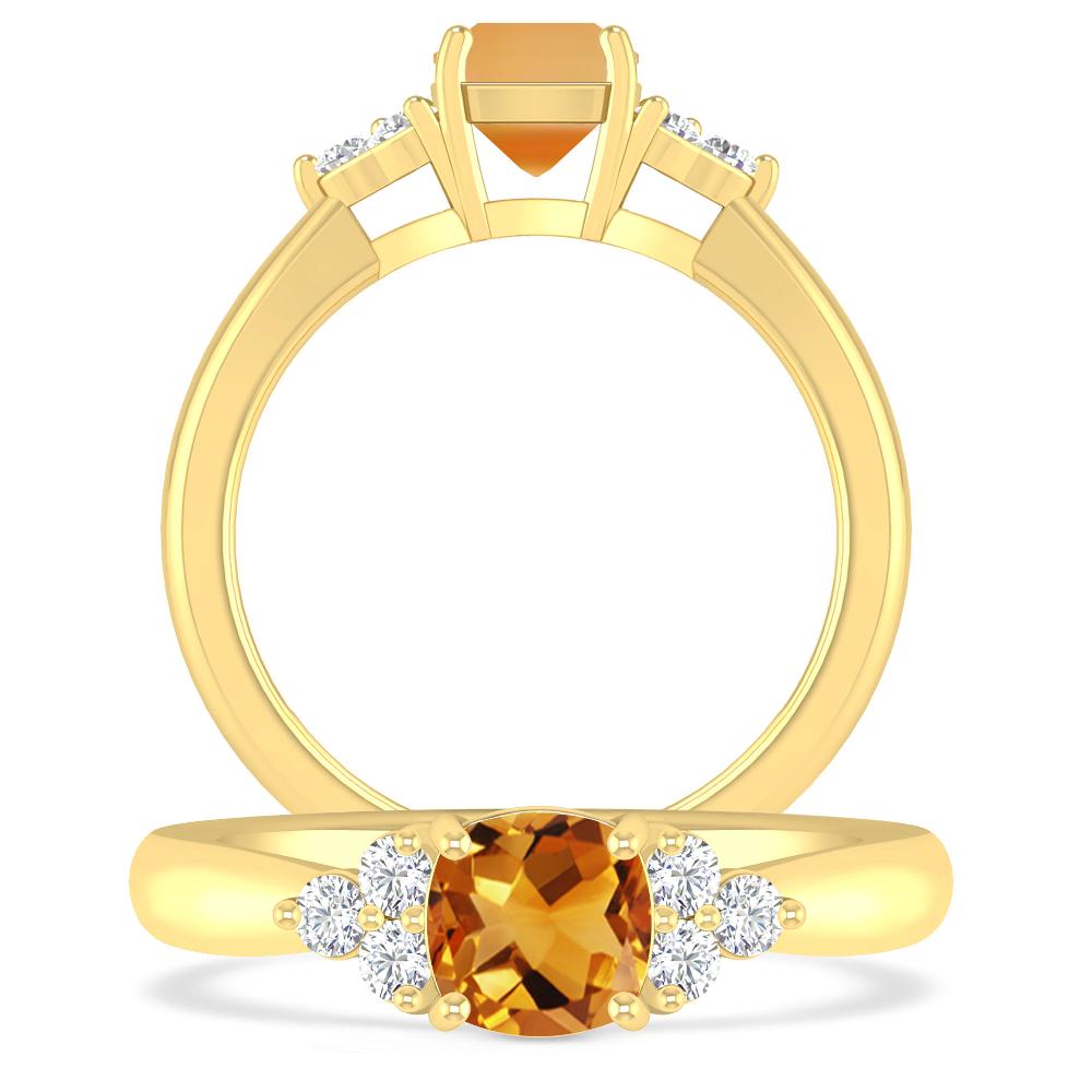 Yellow Gold - Citrine