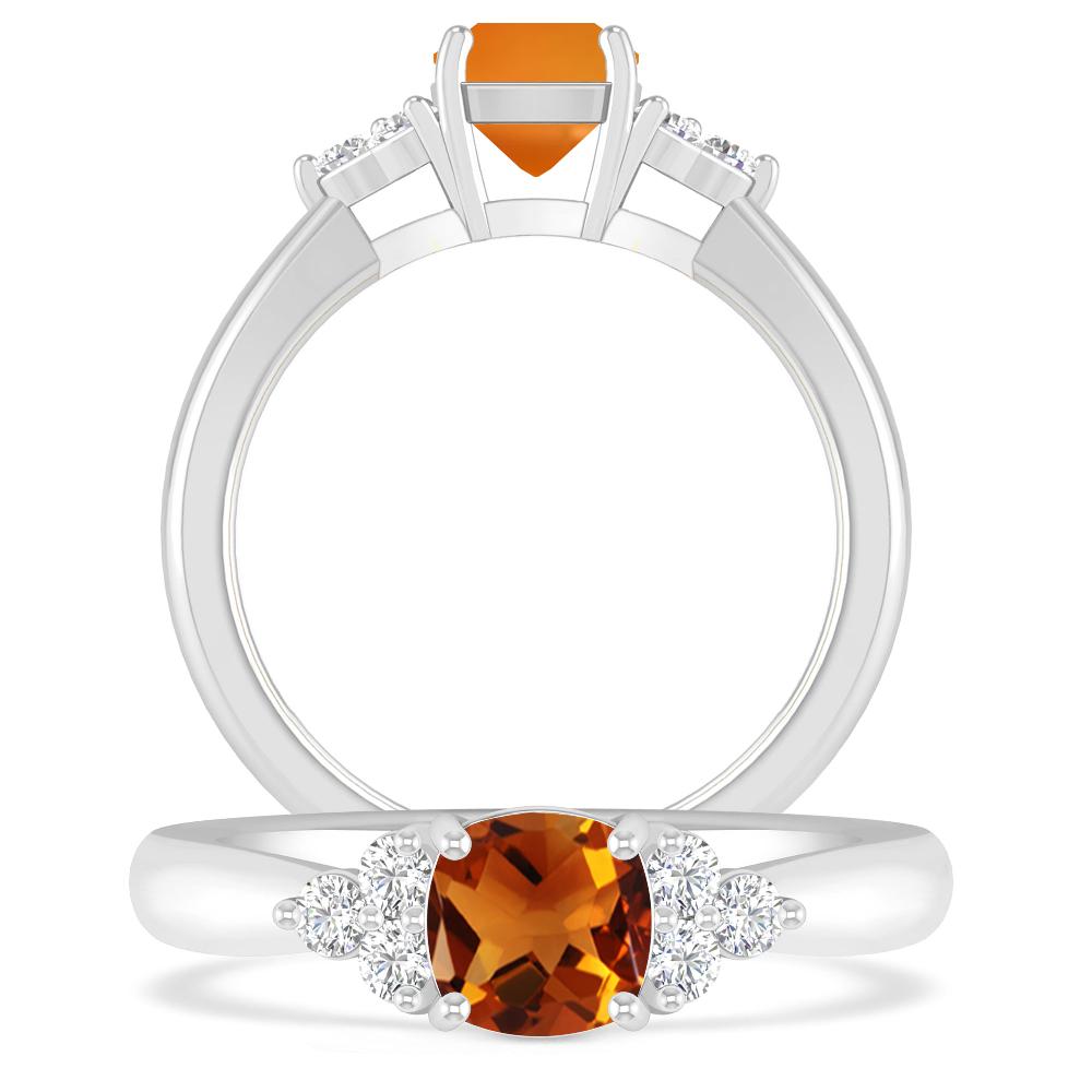 White Gold - Citrine