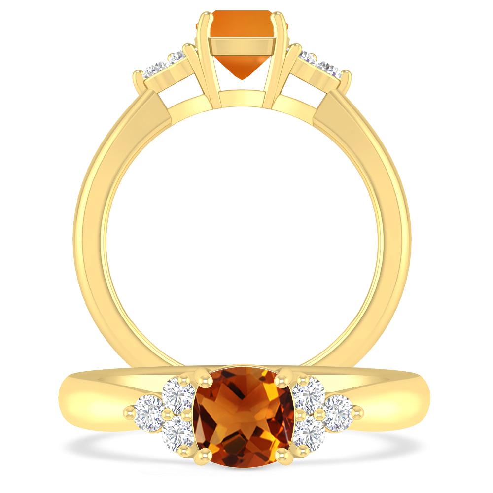 Yellow Gold - Citrine