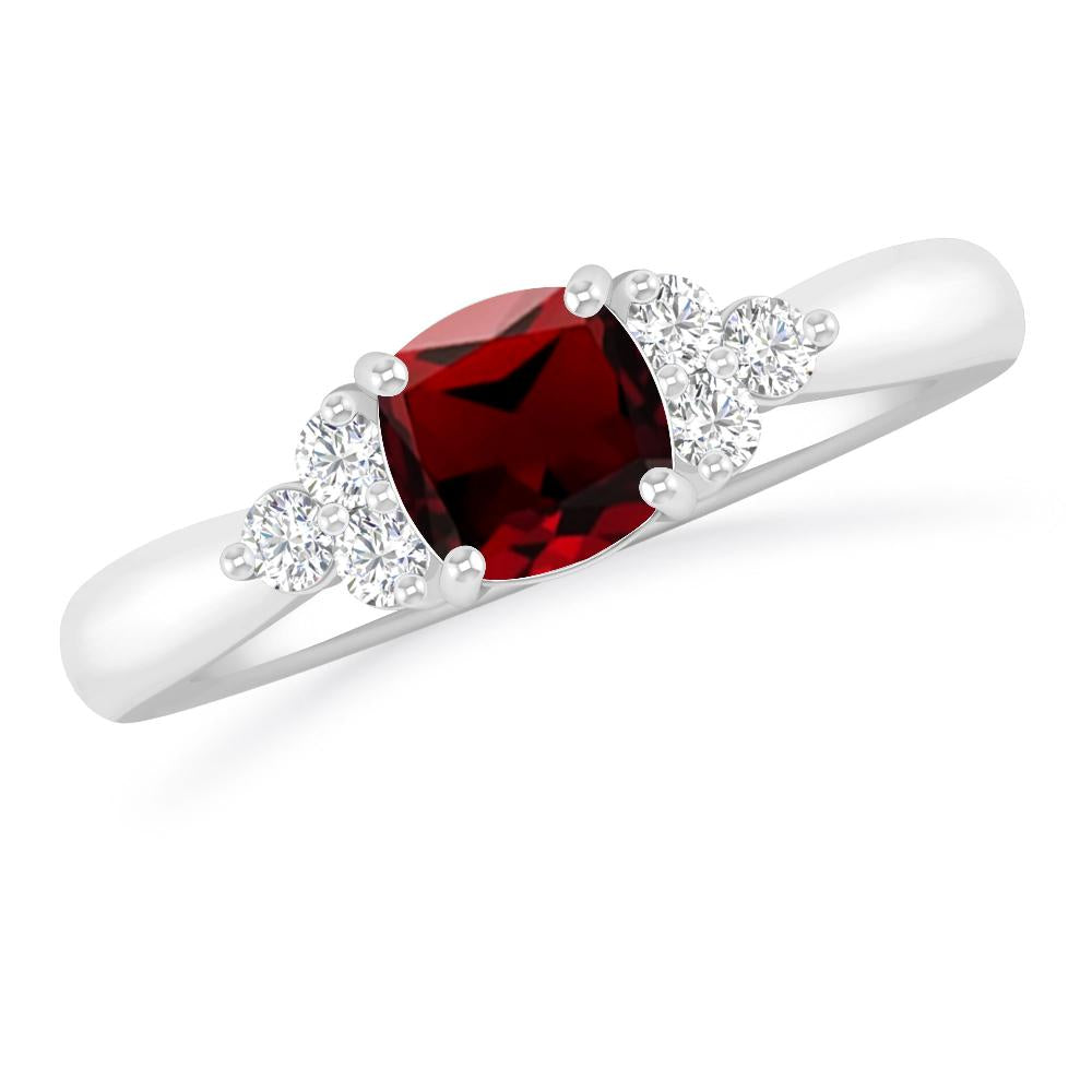 White Gold - Garnet