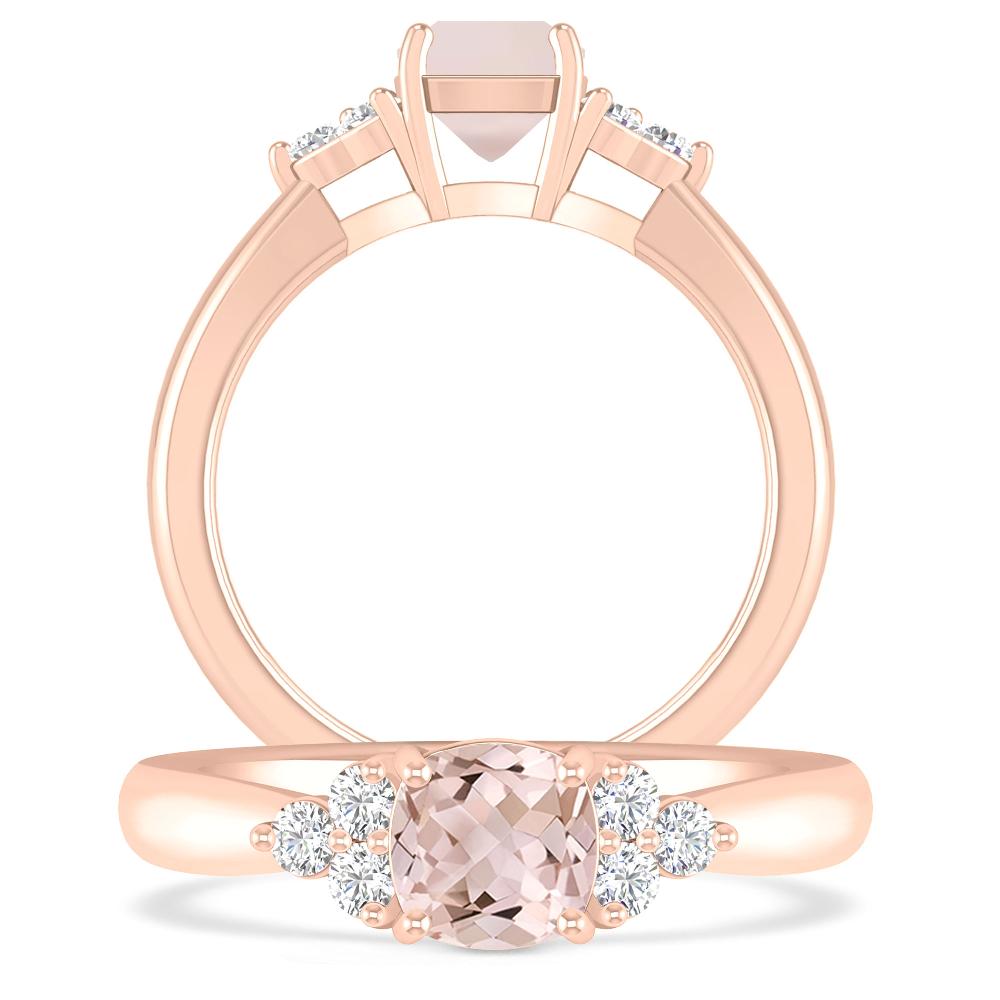 Rose Gold - Morganite