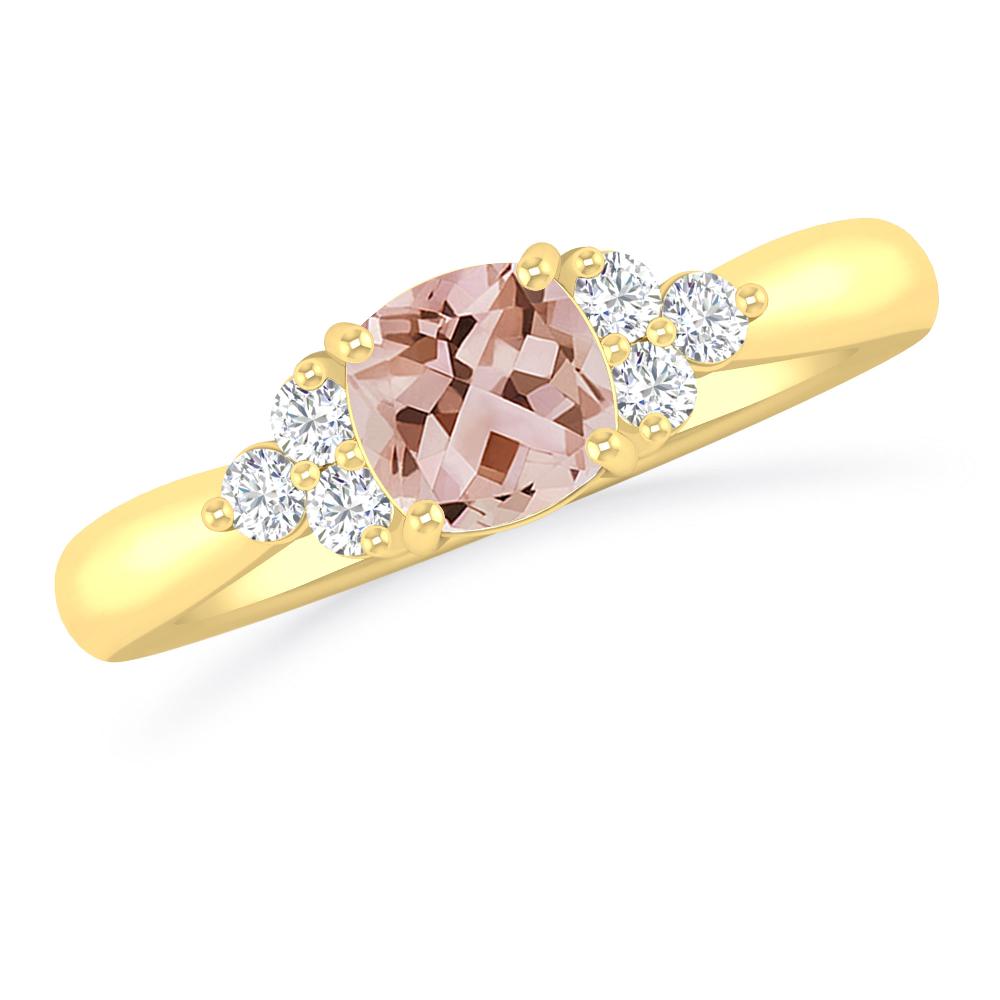 Yellow Gold - Morganite