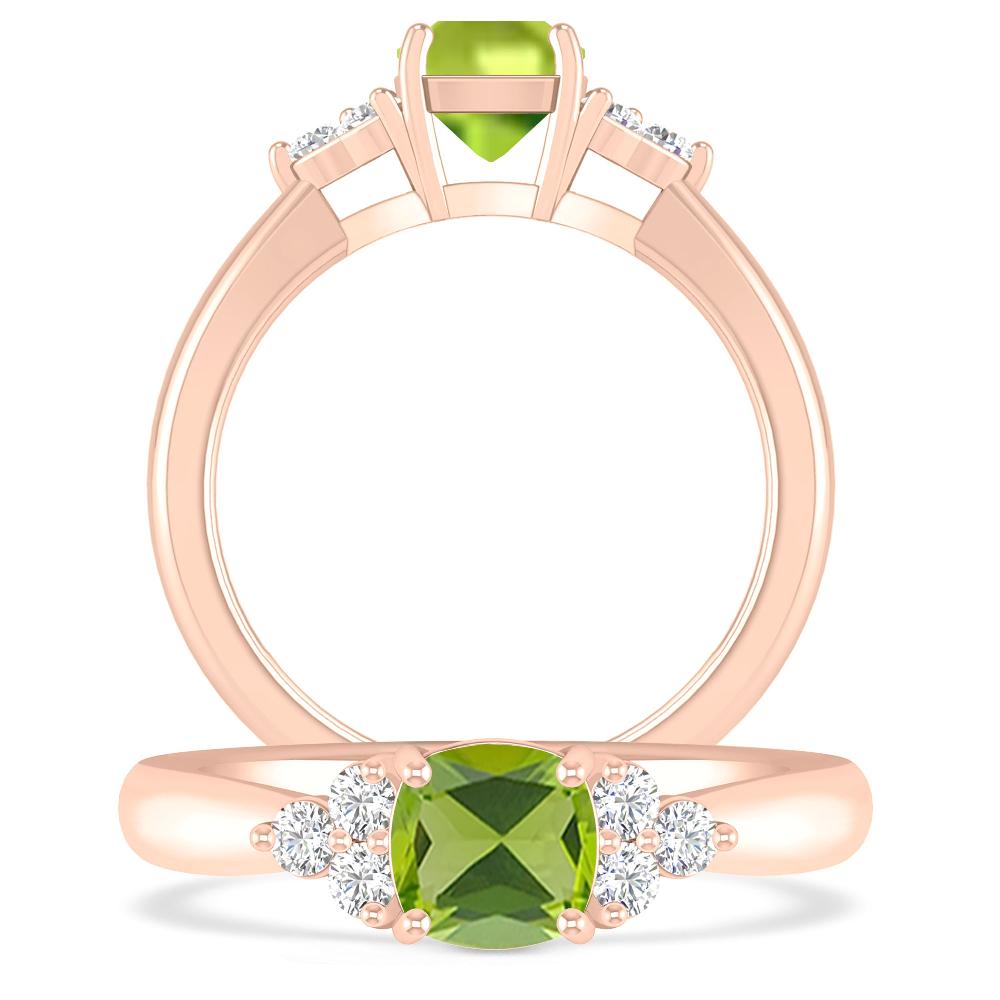 Rose Gold - Peridot