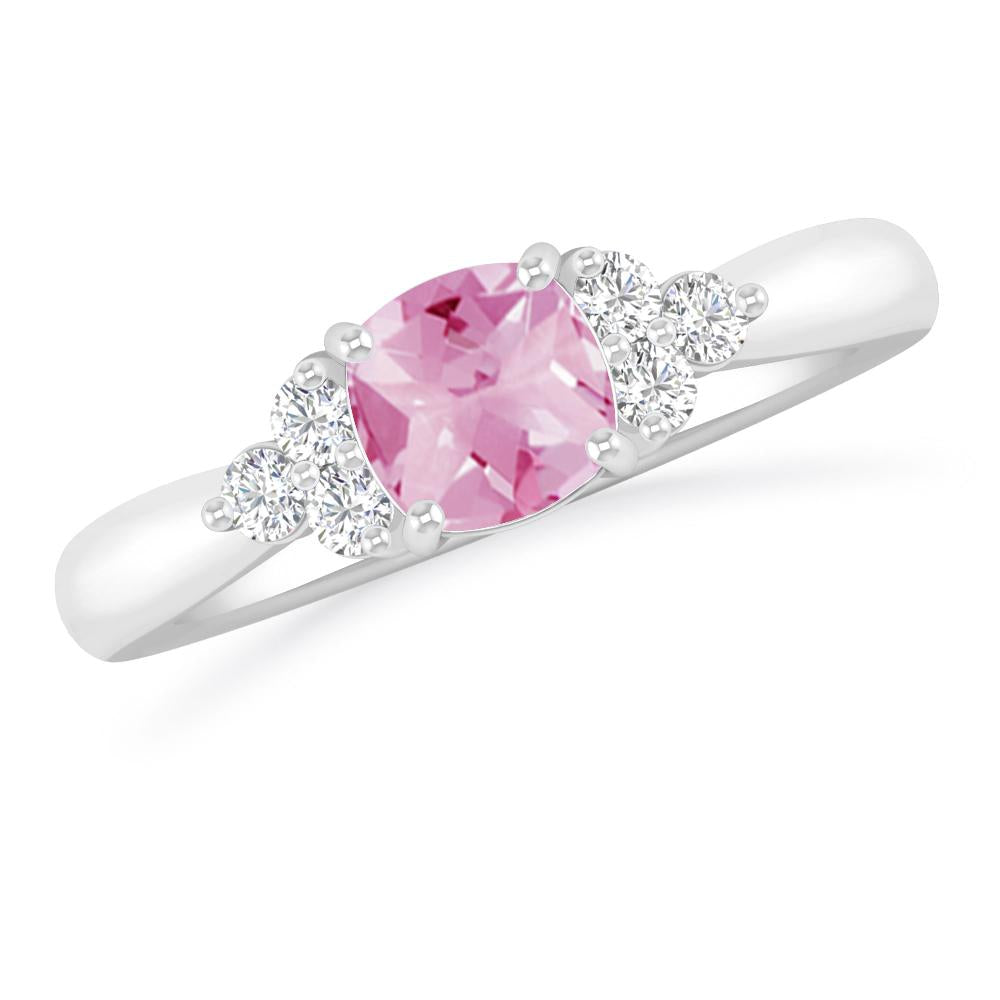 White Gold - Pink Tourmaline