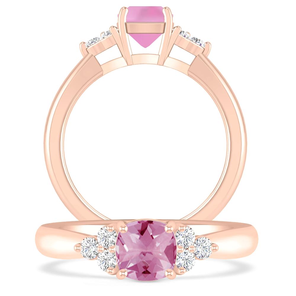 Rose Gold - Pink Tourmaline