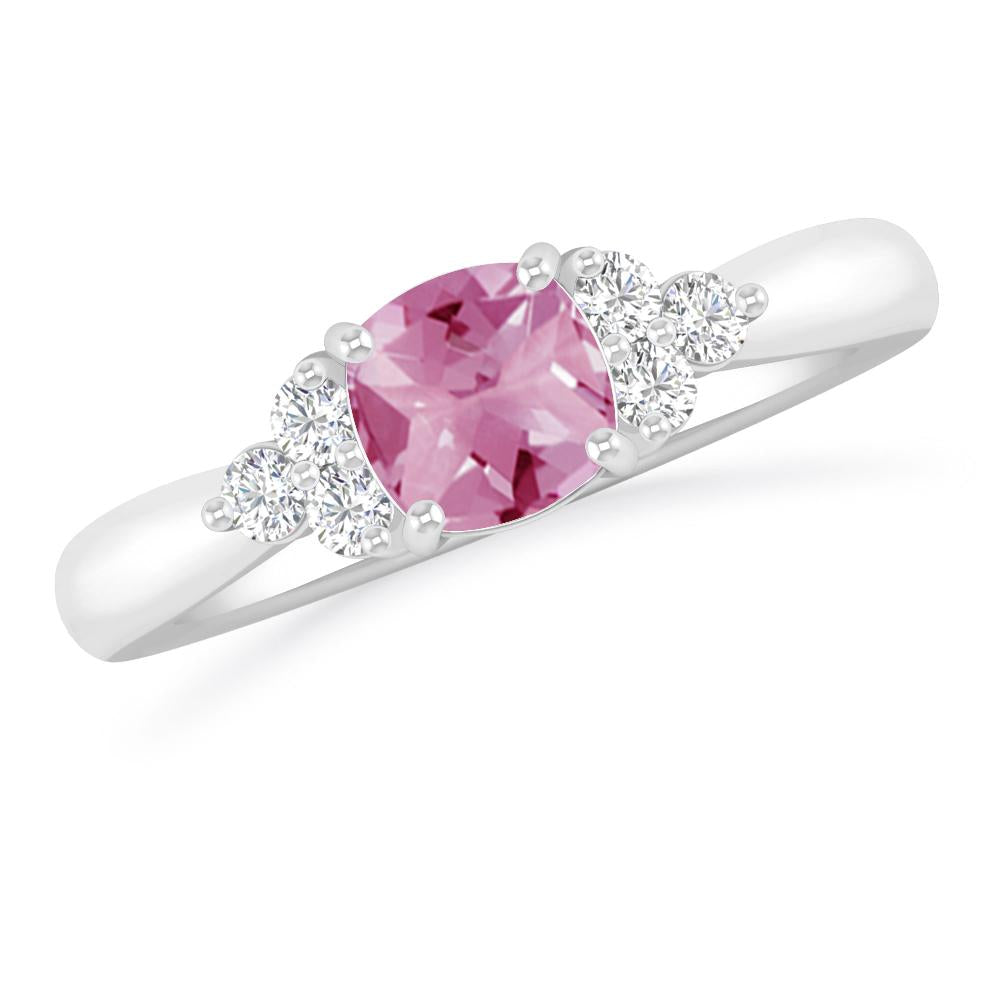 White Gold - Pink Tourmaline