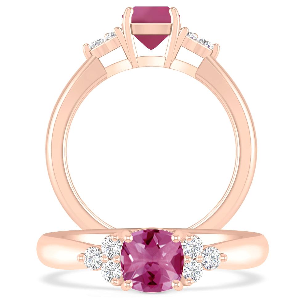 Rose Gold - Pink Tourmaline