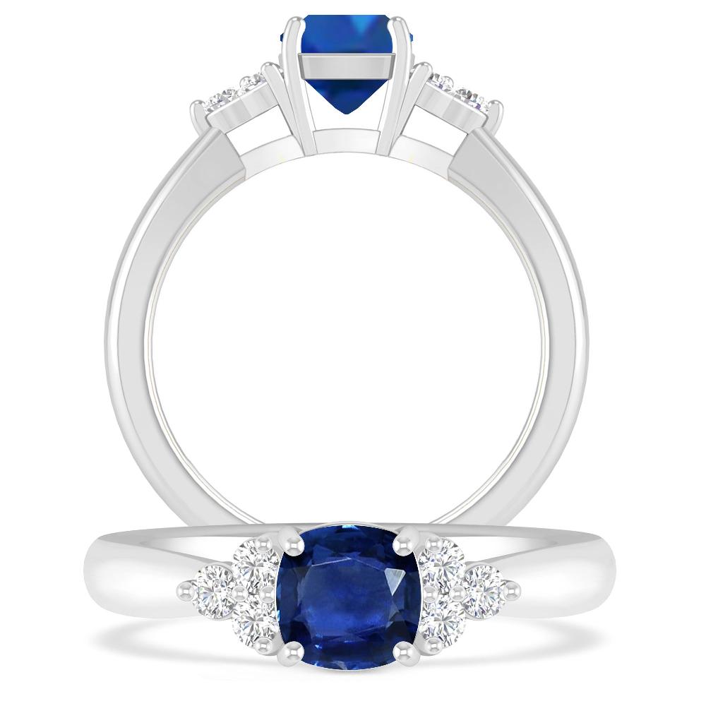 White Gold - Sapphire