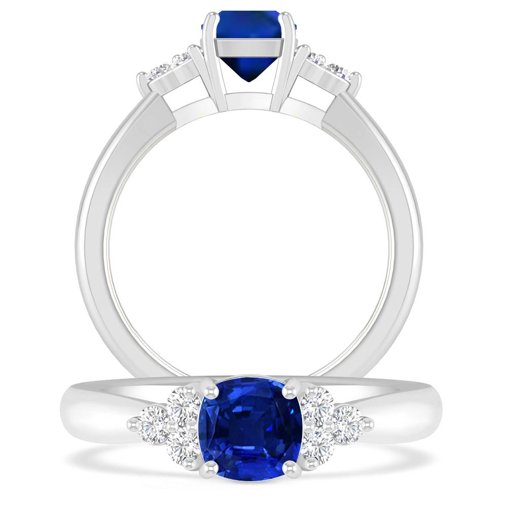 White Gold - Sapphire