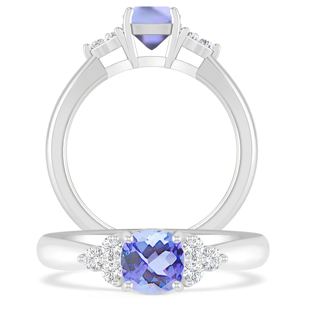 White Gold - Tanzanite