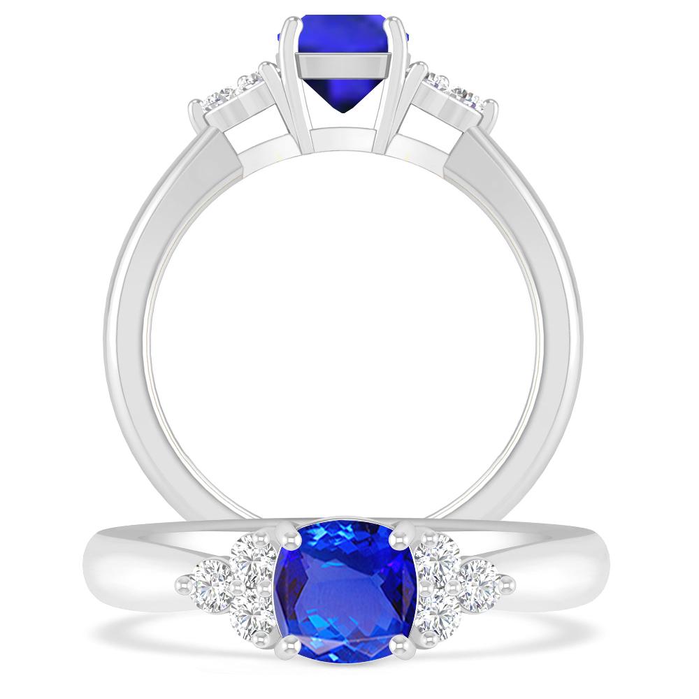 White Gold - Tanzanite