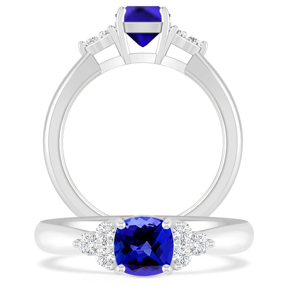 White Gold - Tanzanite