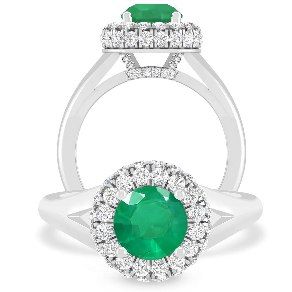 White Gold - Emerald