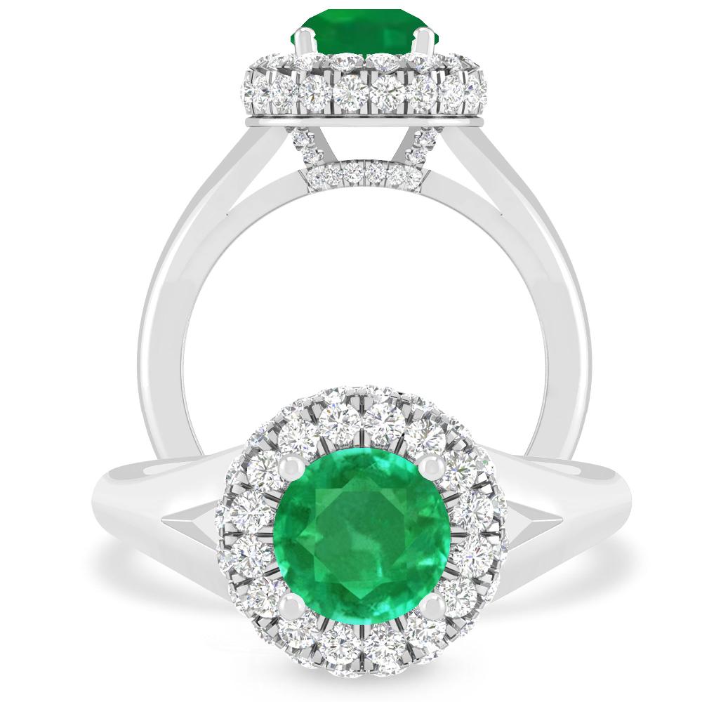 White Gold - Emerald