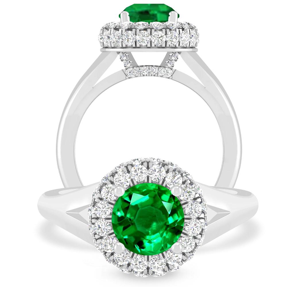 White Gold - Emerald