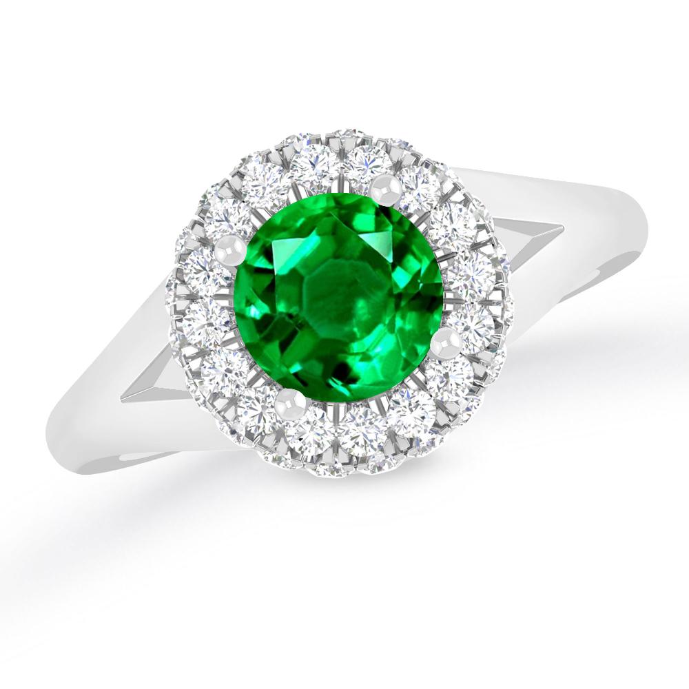 White Gold - Emerald