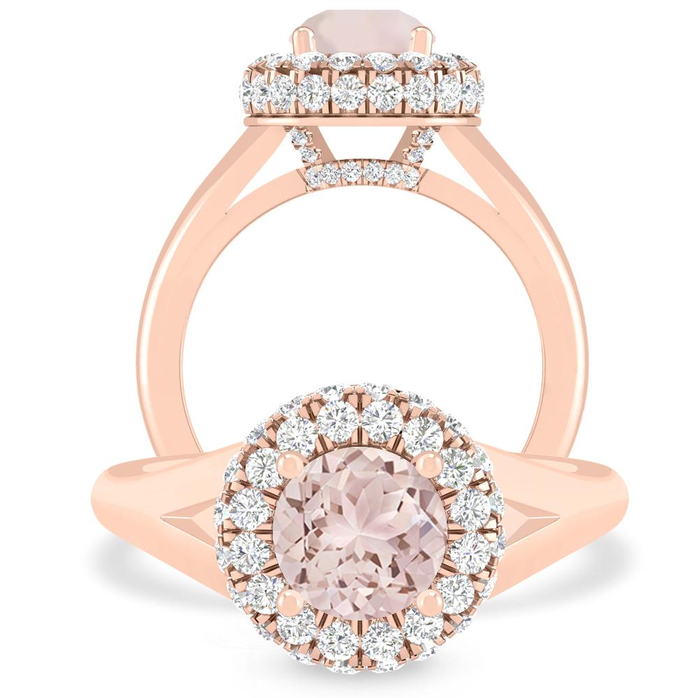 Rose Gold - Morganite